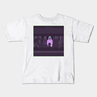 subway skull Kids T-Shirt